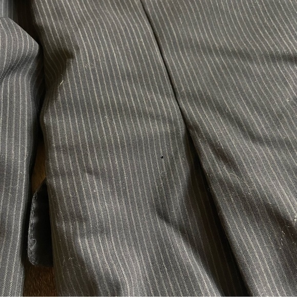 Ermenegildo Zegna Wool Sport Coat Blazer 52 Pinstripes - Picture 8 of 11